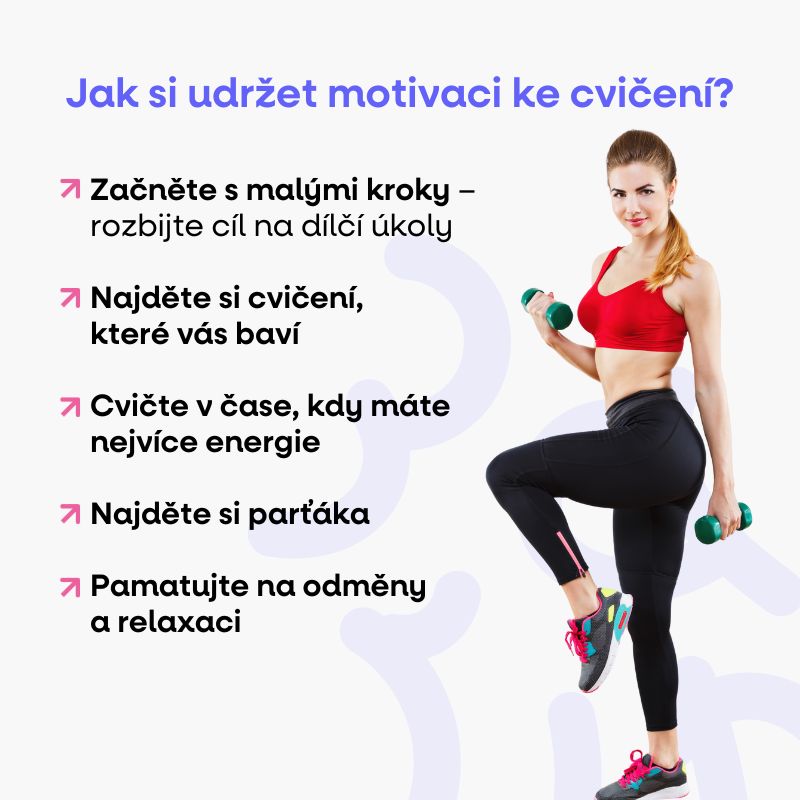 Jak si udržet motivaci ke cvičení